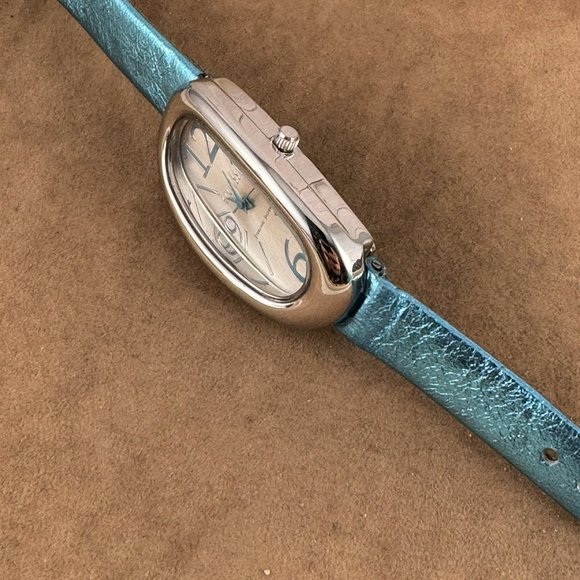 Vintage Electric Blue Sterling Silver Ecclissi Watch - Picture 3 of 8